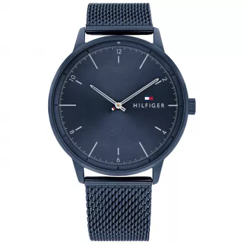 Zegarek męski Tommy Hilfiger 1791841 43mm Stal nierdzewna Niebieska tarcza