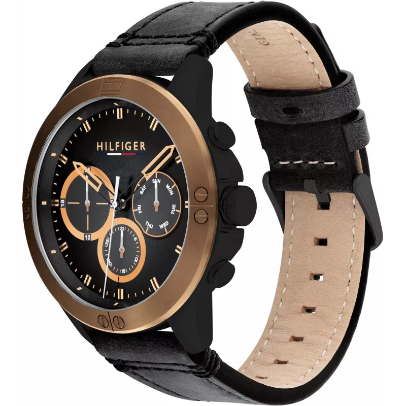 Zegarek męski Tommy Hilfiger 1791893 46mm Stal nierdzewna Niebieska tarcza