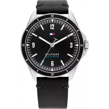 Zegarek męski Tommy Hilfiger 1791904 44mm Stal nierdzewna Niebieska tarcza