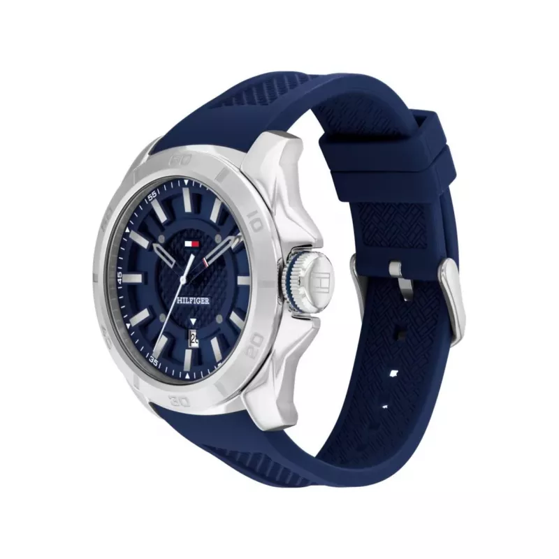 Zegarek męski Tommy Hilfiger 1792134 48mm Stal nierdzewna Niebieska tarcza