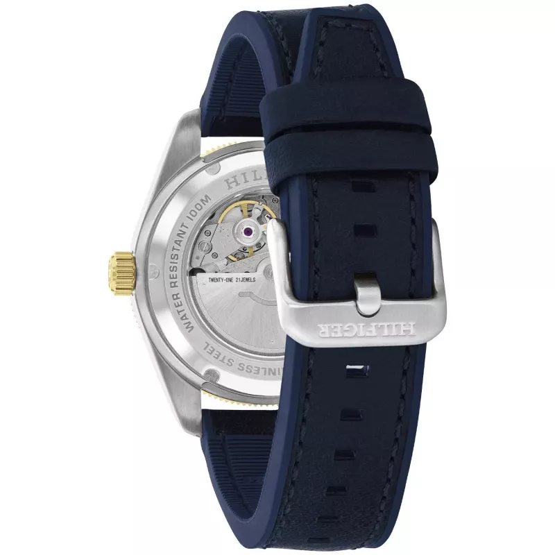 Zegarek męski Tommy Hilfiger 1792141 40mm Stal nierdzewna Niebieska tarcza