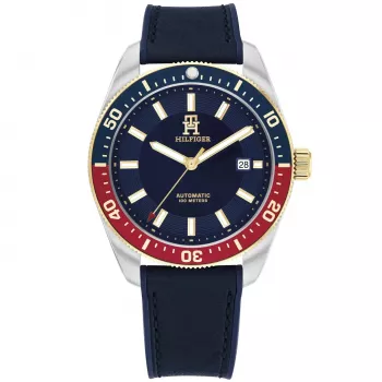 Zegarek męski Tommy Hilfiger 1792141 40mm Stal nierdzewna Niebieska tarcza