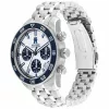 Zegarek męski Tommy Hilfiger 1792157 41mm Niebieska tarcza Brązowa skóra