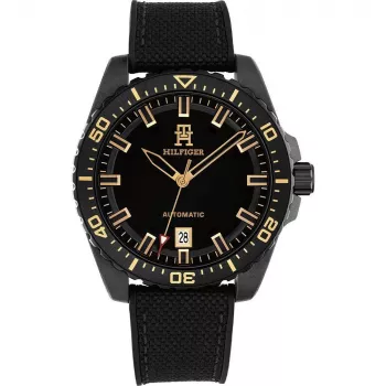 Zegarek męski Tommy Hilfiger 1792159 42mm Niebieska tarcza Brązowa skóra