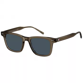 Okulary przeciwsłoneczne Tommy Hilfiger TH-2127-S-09Q męskie matowa czerń szary 51mm