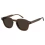 Okulary przeciwsłoneczne męskie Tommy Hilfiger TH 2185/S 09Q, kształt prostokątny, Havana/Brąz, 49-23-150 mm, UV400