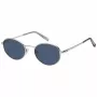 Tommy Hilfiger TH-2219-S-010 Okulary przeciwsłoneczne unisex - czarna oprawka acetatowa, szare soczewki poliwęglanowe, ochrona UV400, 55/21/145 mm