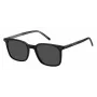 TOMMY HILFIGER TH1938S80753I Okulary przeciwsłoneczne unisex 53/14/145 mm Czarna oprawka Szare szkła