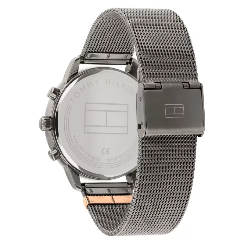 TOMMY HILFIGER Zegarek Unisex 1782304 37mm Stal nierdzewna Siatka