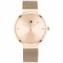 Zegarek Tommy Hilfiger Damski 1782218 Kwarcowy Analogowy 35mm Srebrny Stal nierdzewna Siatka