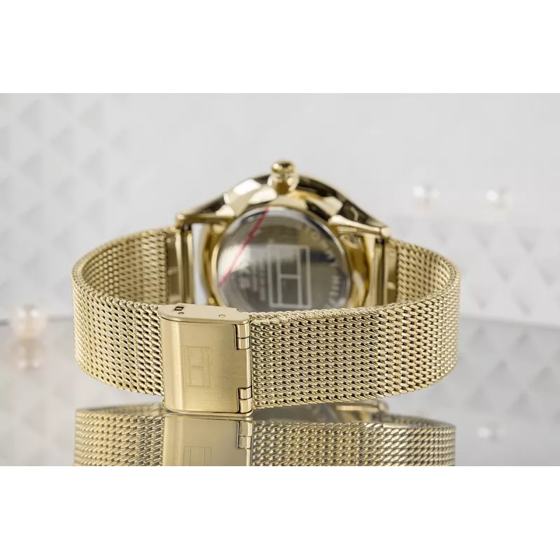 Zegarek Tommy Hilfiger 1782458 Kwarcowy Analogowy 38mm Srebrny Stal Nierdzewna