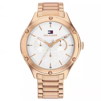 Zegarek Tommy Hilfiger Damski 1782682 Złoty Stal Szlachetna 40mm