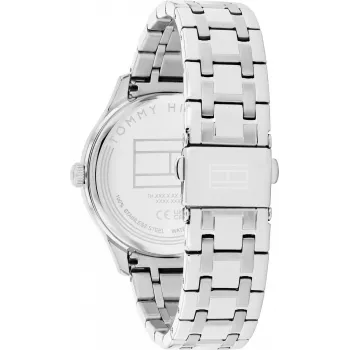 Zegarek Tommy Hilfiger Ari dla kobiet, kwarcowy, analogowy, 38 mm, srebrna stal nierdzewna 1782749