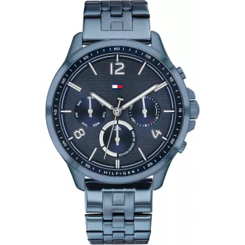 Zegarek Tommy Hilfiger Blake Quartz Analogowy Damski 38mm Srebrny Stal Nierdzewna 1782227