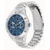 Zegarek Tommy Hilfiger Blake damski kwarcowy analogowy 40mm srebrny stal nierdzewna mesh 1782657