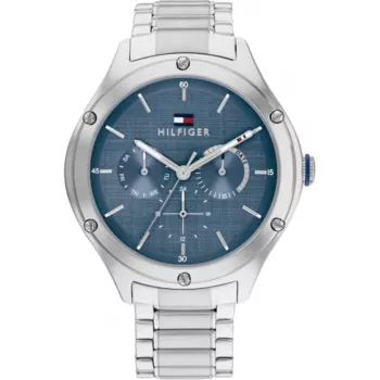 Zegarek Tommy Hilfiger Blake damski kwarcowy analogowy 40mm srebrny stal nierdzewna mesh 1782657