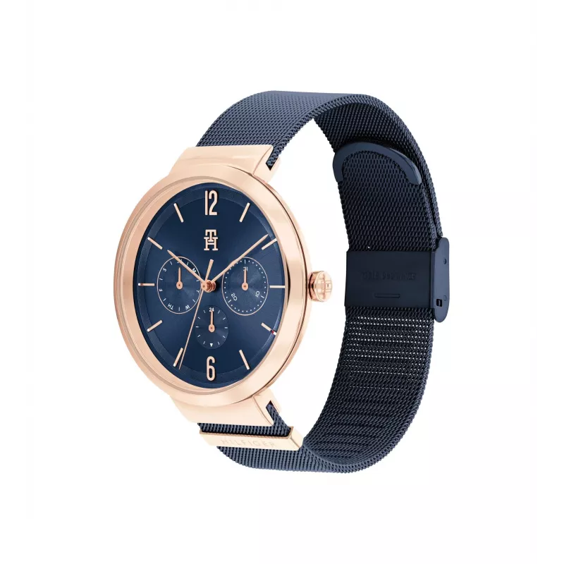Zegarek Tommy Hilfiger Blake Quartz 1782541 40mm Srebrny Stal Nierdzewna