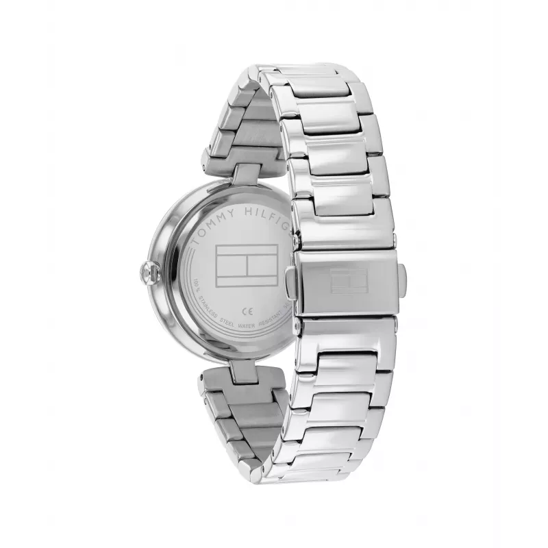 Zegarek Tommy Hilfiger Blake dla kobiet kwarcowy 32mm srebrny ze stali nierdzewnej mesh