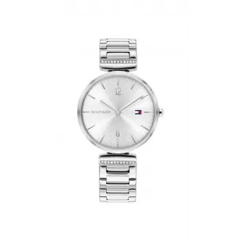 Zegarek Tommy Hilfiger Blake dla kobiet kwarcowy 32mm srebrny ze stali nierdzewnej mesh