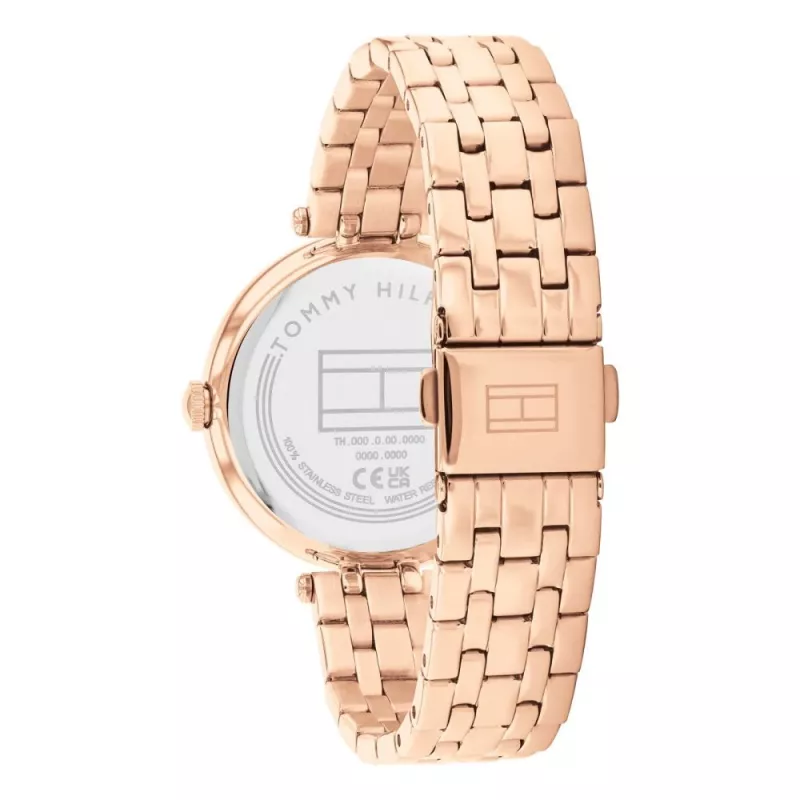 Zegarek Tommy Hilfiger Casey dla kobiet, kwarcowy, analogowy, 1782761, 33 mm, srebrna stal nierdzewna