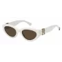 TOMMY HILFIGER Damskie okulary przeciwsłoneczne pilotki TH-1957-S-SZJ | Oprawka Havana, brązowe soczewki gradientowe 54/21/140 mm