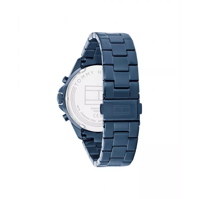 Zegarek Tommy Hilfiger Damski Piper Kwarcowy Analogowy 40mm Srebrna Stal Nierdzewna Siatka 1782743
