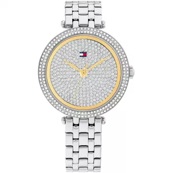 Zegarek Tommy Hilfiger Damski Pippa Kwarcowy Analogowy 34mm Stal Nierdzewna Różowe Złoto