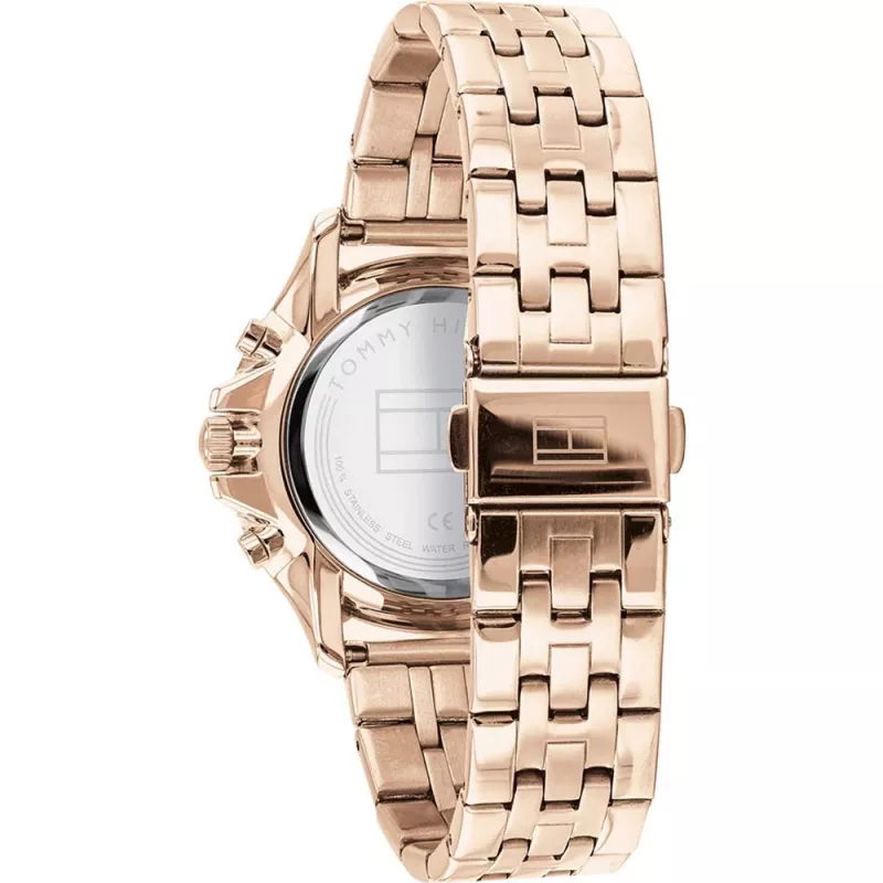 Zegarek Tommy Hilfiger Pippa kwarcowy damski 1782224 38mm srebrny, stal nierdzewna, mesh