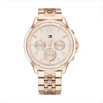 Zegarek Tommy Hilfiger Pippa kwarcowy damski 1782224 38mm srebrny, stal nierdzewna, mesh