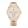 Zegarek Tommy Hilfiger Pippa kwarcowy damski 1782224 38mm srebrny, stal nierdzewna, mesh