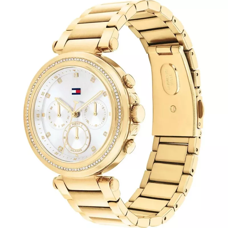 Zegarek Tommy Hilfiger Pippa Quartz 1782703 38mm Dwukolorowa Stal Nierdzewna