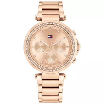 Zegarek Tommy Hilfiger Pippa dla kobiet 1782705 38mm srebrny stal nierdzewna