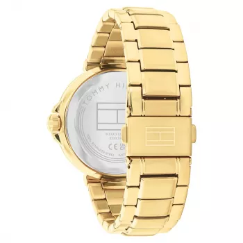Zegarek Tommy Hilfiger Damski Pippa Kwarcowy 1782755 38mm Srebrna Tarcza Dwukolorowa Stal Nierdzewna