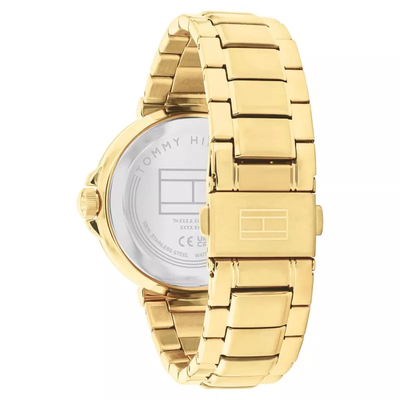 Zegarek Tommy Hilfiger Damski Pippa Kwarcowy 1782755 38mm Srebrna Tarcza Dwukolorowa Stal Nierdzewna