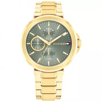 Zegarek Tommy Hilfiger Damski Pippa Kwarcowy 1782755 38mm Srebrna Tarcza Dwukolorowa Stal Nierdzewna