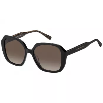 Okulary przeciwsłoneczne Tommy Hilfiger damskie TH-2105-S-7YQ oprawka Havana acetate soczewki brązowe gradient 54/17/140 mm