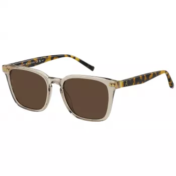 Okulary przeciwsłoneczne Tommy Hilfiger damskie TH-2158-S-10A Czarny/Szary 52mm