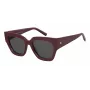 TOMMY HILFIGER Okulary przeciwsłoneczne damskie TH-2223-S-LHF 53/19/140 mm Czarny octan Szary poliwęglan UV400