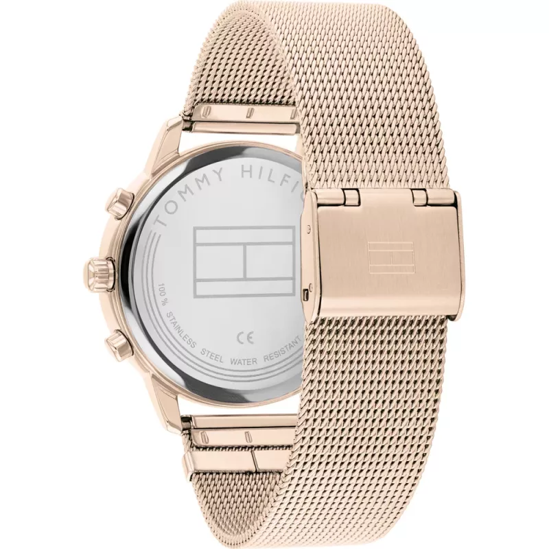 Zegarek damski TOMMY HILFIGER 1782303 38mm Stal nierdzewna Różowe złoto