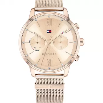 Zegarek damski TOMMY HILFIGER 1782303 38mm Stal nierdzewna Różowe złoto