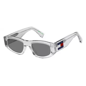 Tommy Jeans Unisex Okulary Przeciwsłoneczne TJ-0087-S-900 (52/22/150 mm) Czarny