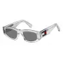 Tommy Jeans Unisex Okulary Przeciwsłoneczne TJ-0087-S-900 (52/22/150 mm) Czarny