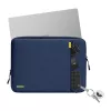 TOMTOC Defender-A13 Laptop Sleeve + 14 Case Set (Navy Blue)