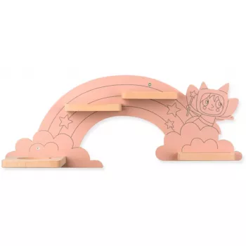 Tonies Regal - Hinter dem Regenbogen 10000183 (Pink)