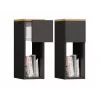 TOP E SHOP GALAX 20/1S Szafka nocna, Antracyt/Artisan