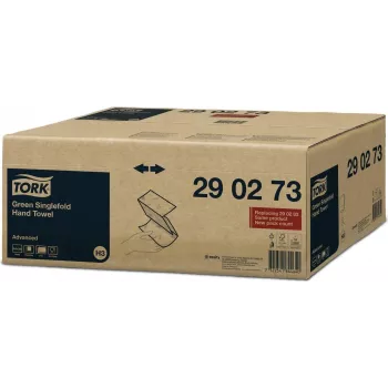 Ręczniki papierowe Tork Advanced H3 składane w zygzak, 2-warstwowe, białe, 3750 listków (290273)