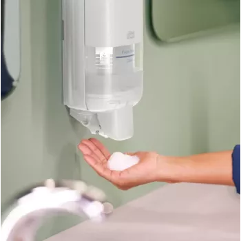Tork S4 Dozownik do mydła i środka dezynfekującego, biały