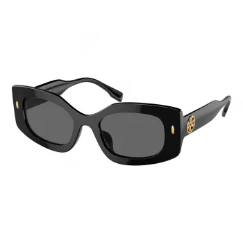 Okulary przeciwsłoneczne Tory Burch Damskie Butterfly Cat Eye TY7202U170973 Dark Havana Brązowy Gradient 50mm