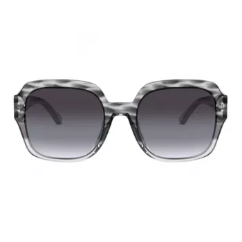Okulary przeciwsłoneczne Tory Burch damskie TY7143U17858G Havana Gradient Brown 56/21/140 mm