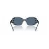 Okulary przeciwsłoneczne Tory Burch damskie TY7214U 317780 Dark Havana Brown Gradient 53mm